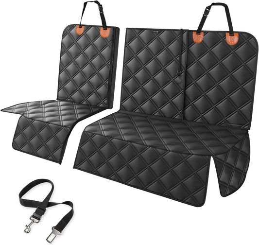 Detachable Dog Car Seat Cover, Non-Slip and Scratch-Resistant, Rear Seat Cover for Dogs